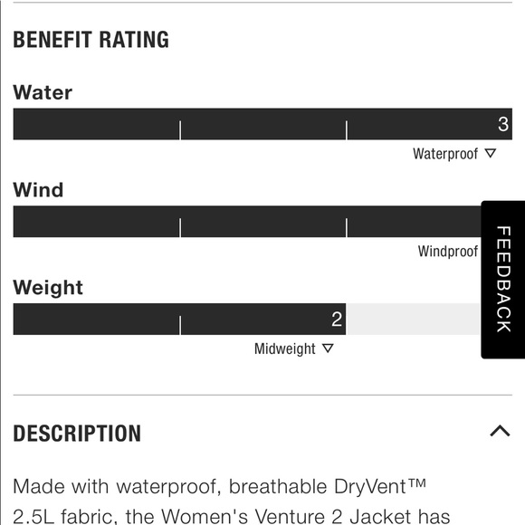 North Face Rain Coat - Picture 8 of 9